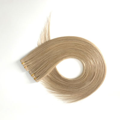 Faixa em extensões 100% Remy cabelo virgem indiana recta cutícula alinhada duplo desenhado