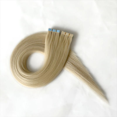 Pedido personalizado 3X0.8cm Personalização fita de cabelo humano brasileiro em extensões de cabelo
