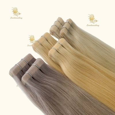 Tela de cabelo remy de longa duração Extensões capilares 200 embalagens/ cartão Telas Vida útil 3 meses