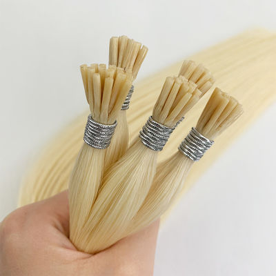 Pago inicial Duplo sorteio I gorjeta virgem russa 100% Remy Extensões de cabelo humano