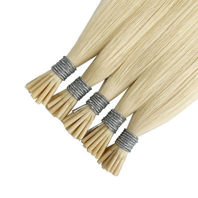 Extensão de cabelo pré-ligada com queratina italiana Micro anéis Anel-X U Tip Flat Tip I Tip