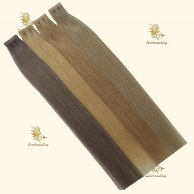 12A Grade European Tape Ins Raw Hair Customization para as suas necessidades