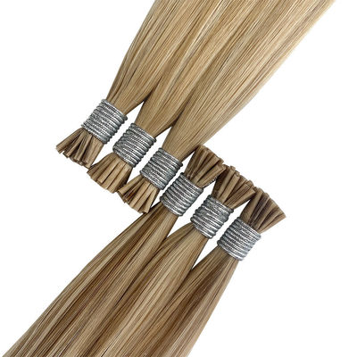12 a 28 polegadas comprimento pacote peso bruto 0,300 kg russo duplo desenhado I cabelo de ponta