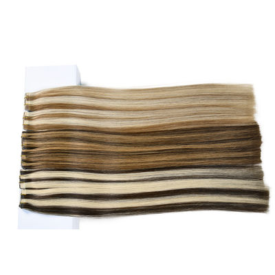 Remy Hair Dupla Tireira Adesiva de Cabelo Humano para Extensão de Cabelo Natural e Suave