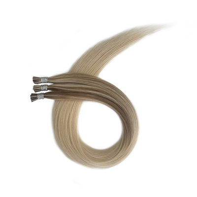 Queratina Micro Link Cabelo Virgem em bruto Pre Bonded I Tip Extensões de Cabelo para Cabelo Tintável