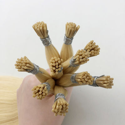 Queratina Micro Link Cabelo Virgem em bruto Pre Bonded I Tip Extensões de Cabelo para Cabelo Tintável