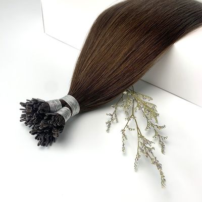 Pagamento completo cutícula alinhada Queratina ponta de cabelo humano Y ponta extensões de cabelo humano