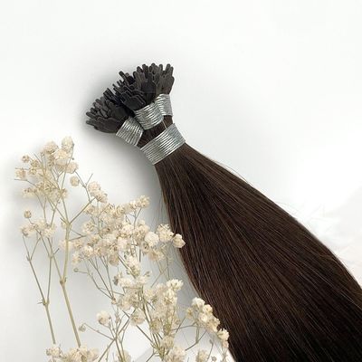 Y Tip Jet Preto Cor Natural Cabelo Vietnamita Keratina Extensões 12-28 polegadas de comprimento