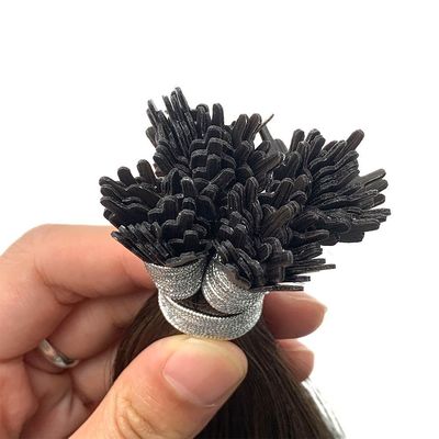 V-Tip Fan Tip Extensão de cabelo feita de cabelo Remy duplo para envio rápido DHL