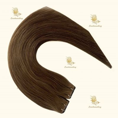Tecnologia da fita invisível 20 polegadas de cabelo com fita sem costura na mão no cabelo