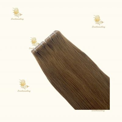 Tecnologia da fita invisível 20 polegadas de cabelo com fita sem costura na mão no cabelo