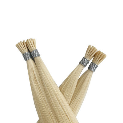 Extensões de cabelo humano duplo de ponta de queratina italiana pré-ligada ponta U/ponta plana/ponta I