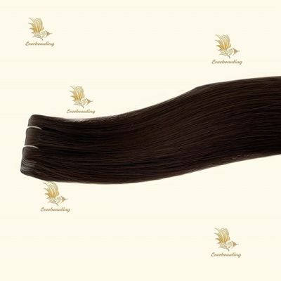 EUA customizado russo duplo cuticular alinhado cabelo invisível injeção PU fita de tecelagem