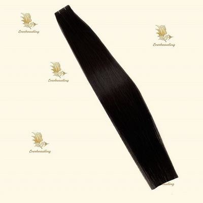 EUA customizado russo duplo cuticular alinhado cabelo invisível injeção PU fita de tecelagem