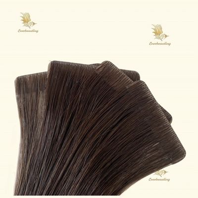EUA customizado russo duplo cuticular alinhado cabelo invisível injeção PU fita de tecelagem