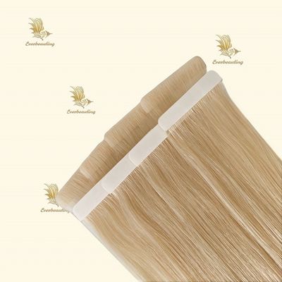 7.5*70cm Remy Hair Duplo Desenhado Faixa Invisível em Extensões Textura Direita/Corpo