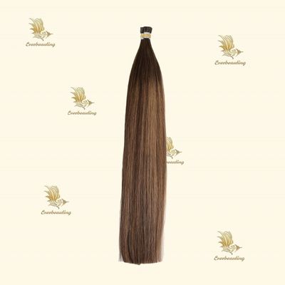 Keratin I Tip Hair Beauty Works Cor do cabelo em Chocolate Balayage para Aramex Shipping