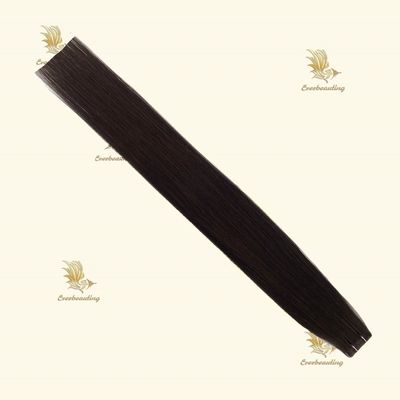 Cabelo humano castanho escuro Preços Cabelo doador Invisível Cabelo virgem sem costura Tela de injeção