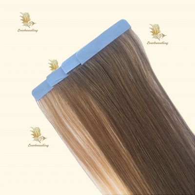 2024 Tendência Popular de Tape Pré-Ligado Estilo Extensões de Cabelo em 50cm * 8cm * 3cm Tamanho do Pacote