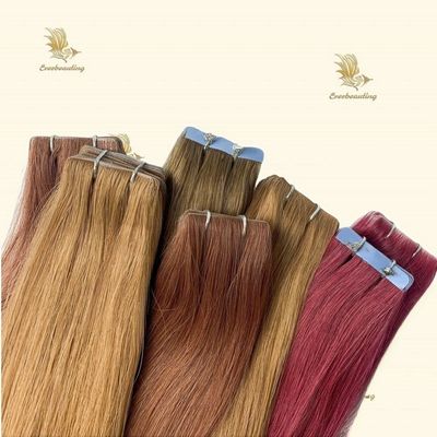 2024 Tendência Popular de Tape Pré-Ligado Estilo Extensões de Cabelo em 50cm * 8cm * 3cm Tamanho do Pacote