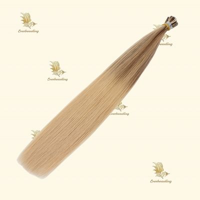 2024 Populares cores Balayage Duplo desenhado queratina I ponta extensões de cabelo para cabelo remy