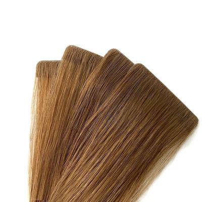 30 dias de devolução reembolsos cabelo liso bruto fita invisível na extensão do cabelo humano