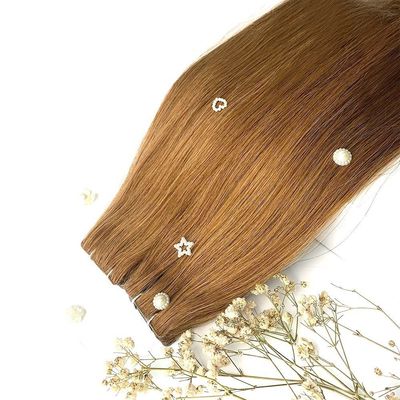30 dias de devolução reembolsos cabelo liso bruto fita invisível na extensão do cabelo humano