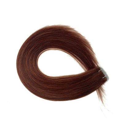 30 dias de devolução reembolsos cabelo liso bruto fita invisível na extensão do cabelo humano