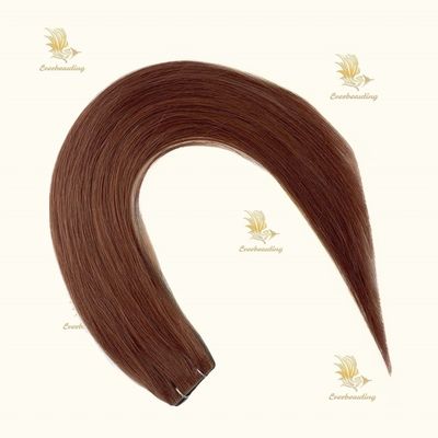 Extensões de cabelo de estilo reto de cor muti 100% cabelo virgem fita invisível para benefício