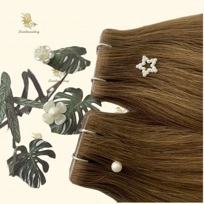 Extensões de cabelo de estilo reto de cor muti 100% cabelo virgem fita invisível para benefício
