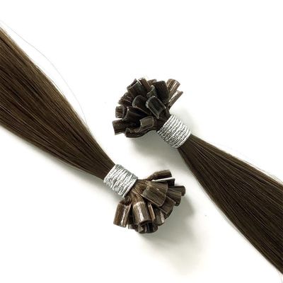 Proporção dupla de extração pré-ligado Keratina Extensões de cabelo 1g/filamento U/ponta da unha Remy cabelo humano