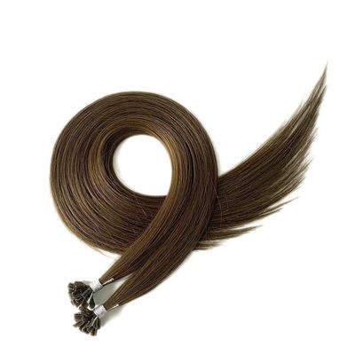 Proporção dupla de extração pré-ligado Keratina Extensões de cabelo 1g/filamento U/ponta da unha Remy cabelo humano