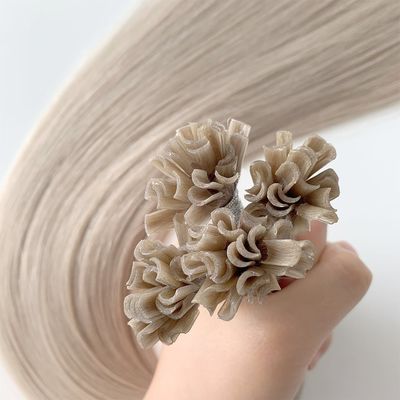 U Tip Hair Extension Cuticle Intact Remy Pre- Bonded Package Tamanho 50,00cm * 8,00cm * 3,00cm