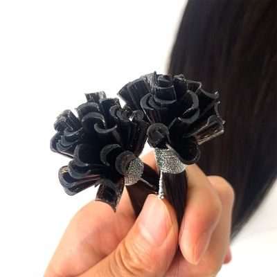 Extensões de cabelo humano duplo desenhado Muti-Color cabelo brasileiro pré-ligado pelo de queratina