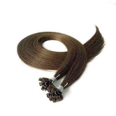 100% cabelo humano U tip cabelo reto Multicolor extensões de cabelo russo