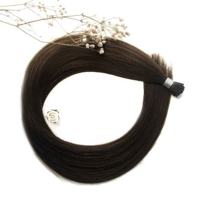 Remy Cabelo Humano 12 polegadas 30 polegadas Queratina Negra I Tip Extensão de Cabelo para Itip-2405021