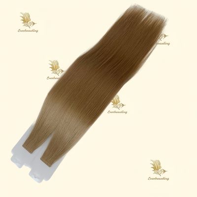 Obtenha a fita russa em extensão de cabelo humano duplo desenhado Invisível Skin Slim PU Sem costura