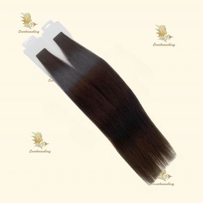 100% Remy Virgem Cabelo Humano Seda Direita Dupla Tape em Extensões