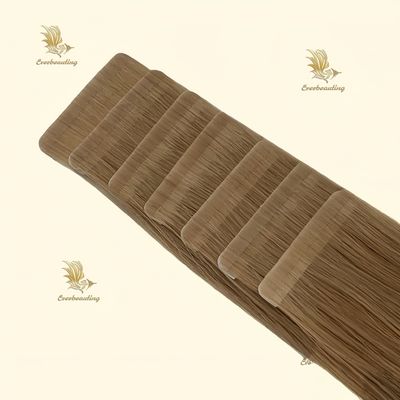 Dupla cinta de cabelo remy desenhada-240403 banda fina sem costura russa extensões de cabelo para olhar
