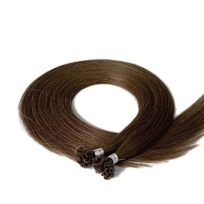Proporção dupla de desenho U ponta Extensão de cabelo humano 1 g/filamento Venda pré-estabelecida 100% queratina