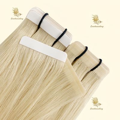 Tape-240403 Extensões de cabelo humano para Remy Virgin Slim Skin Weft Tape no cabelo