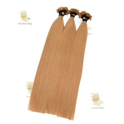 240530 Ponto de queratina plano Extensão capilar cutícula alinhada Remy cabelo humano russo 1 g/ fio