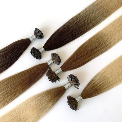 Cabelo russo Extensões de cabelo de ponta plana Custo de envio Tempo estimado de entrega