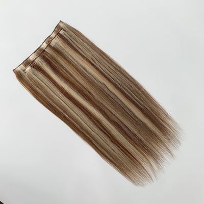 Clip em Extensões de Cabelo 100% Humano Crudo Clip de Cabelo Indiano Ins Sem Derramamento Tinturável
