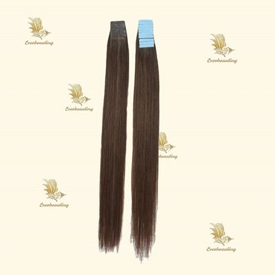 Tapeamento de cabelo chinês Ins 100% real Extensões de cabelo humano Tapeamento de cabelo virgem invisível US