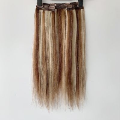 100g/PC 20 polegadas Grade mais alto 13A Double Clip em extensão de cabelo para mulheres brancas