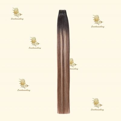 Pagamento inicial Ruso Dupla Tape-in cabelo extensões de fita
