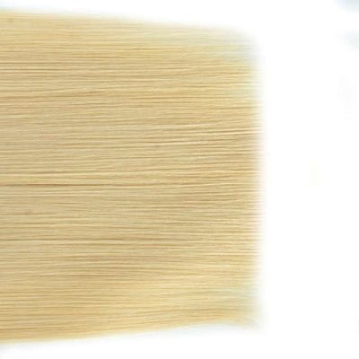 13A Clip de cor loira duplo desenhado no cabelo com cabelo humano Pacote Peso bruto 0,300kg
