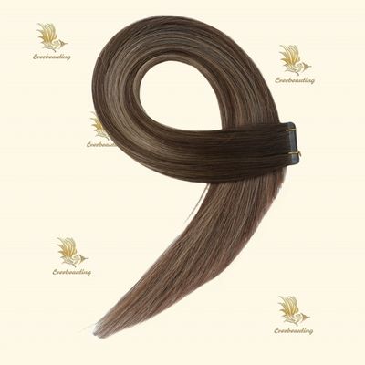 0.200kg Pacote Peso Bruto 2024 Invisível Gênio fita em cabelo humano Extensão 7,5 * 70cm