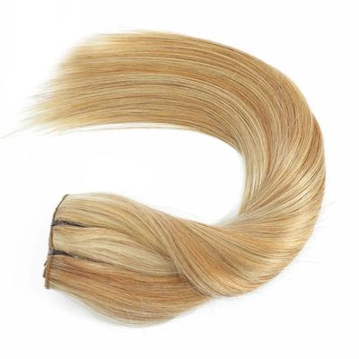 Cabelo Superior 20 polegadas Cores claras Remy Cabelo Humano Clips Ins Extensões Vendedor Dyeable